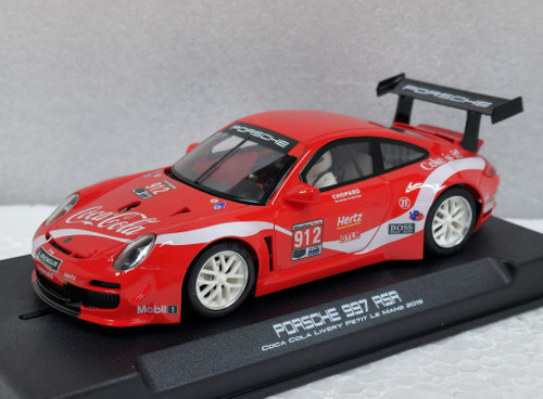 NSR Porsche 911 GT3 RSR 2台セット スロットカー 0524AW NSR Porsche 997 GT3 Coca-Cola Petit Le Mans 2019, #911 1:32