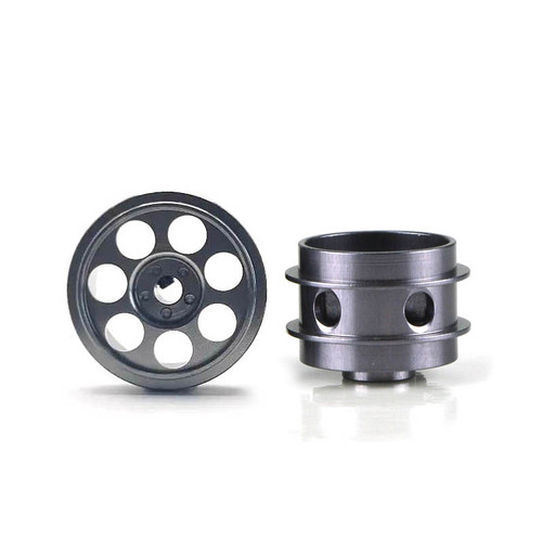 STAFFS268 Staffs Radical Alloy Aluminum Wheels 16.9 x 10mm Grey (2) 1:32 Slot Car Part