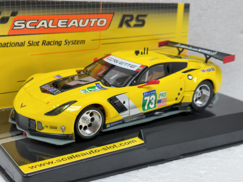SC-6197RS Scaleauto Corvette C7R GT3 24h Le Mans in 2014, #73 RS-Version 1:32 Slot Car
