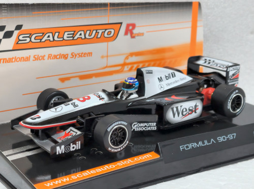 SC-6388 Scaleauto Formula 90/97 Mclaren MP4/13 1998 West - Mika Häkkinen World Champion, #8 1:32 Slot Car