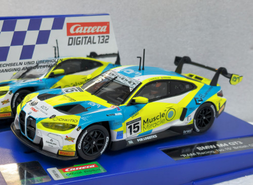 20032078 Carrera Digital 132 BMW M4 GT3 RAM Racing British GT 2024, #15 1:32 Slot Car