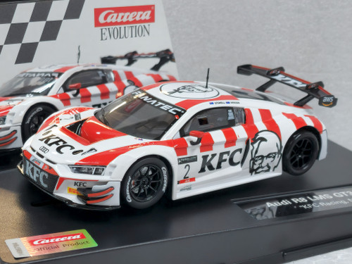 27827PRO Carrera Evolution Pro Edition Audi R8 LMS GT3 evo II KFC Racing, #2 1:32 Slot Car