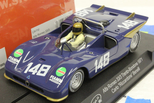 SICA11G Slot.it Alfa Romeo 33/3 2nd Targa Florio 1971 #2, 1:32