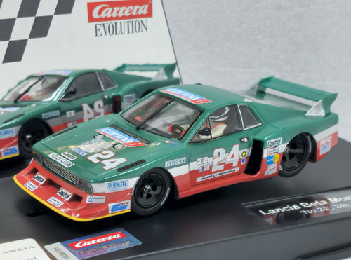 20027836 Carrera Evolution Lancia Beta Montecarlo Turbo 24h Daytona 1981, #2 1:32 Slot Car