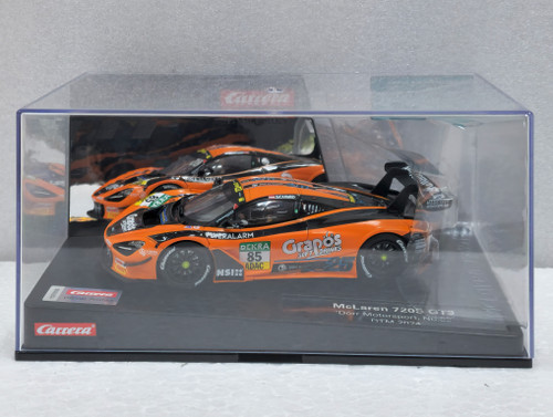 Carrera 27829 McLaren 720S GT3 Dörr Motorsport, No.85 DTM 2024 Escala 1:32 Evolution - Ranura analógica para Coche