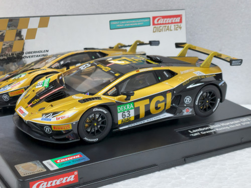 20023986 Carrera Digital 124 Lamborghini Huracán GT3 Evo2 GRT Grasser Racing DTM 2024, #63 1:24 Slot Car