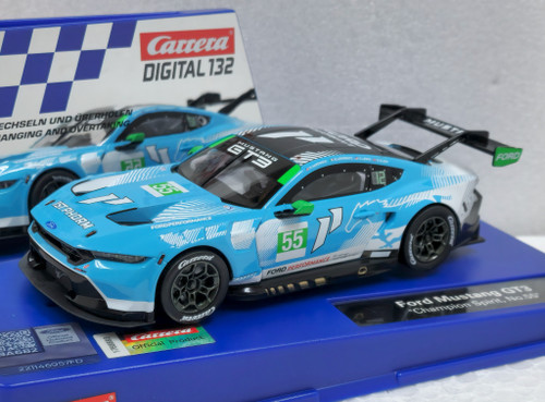 20032052 Carrera Digital 132 Ford Mustang GT3 Champion Spirit, #55 1:32 Slot Car