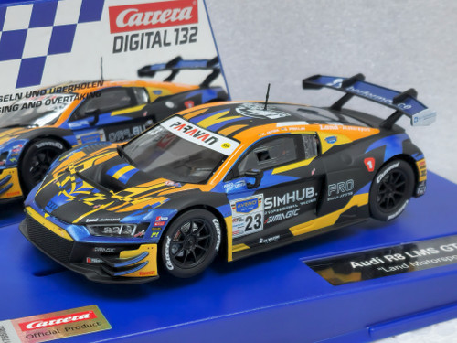 20032072 Carrera Digital 132 Audi R8 LMS GT3 evo II Land Motorsport, #23 1:32 Slot Car