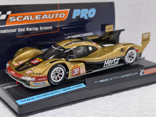 SC-6408 Scaleauto Porsche 963 GTP Hypercar Hertz 6H Austin 2024, #38 1:32 Slot Car