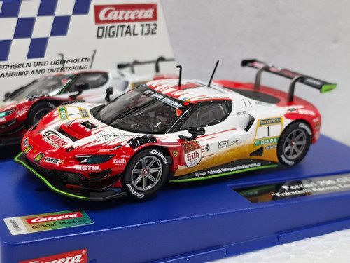 20032054 Carrera Digital 132 Ferrari 296 GT3 DTM Frikadelli Racing, #1 1:32 Slot Car