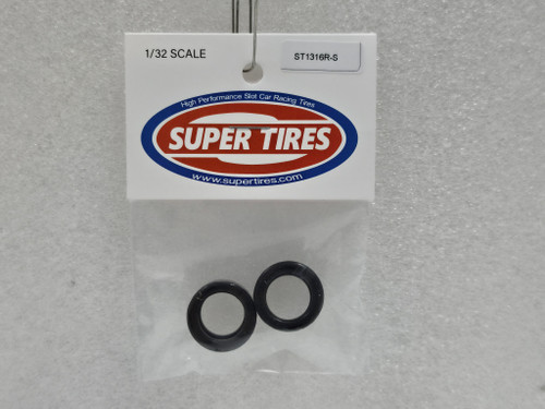 1316RS Super Tires - Silicone Tires for Carrera Ford Mustang GT3 1:32 Slot Part
