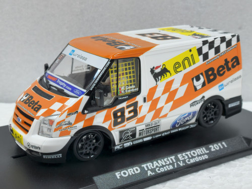 VAN01 Fly Ford Transit Beta Estoril 2011 A. Costa/V. Cardoso, #83 1:32 Slot Car