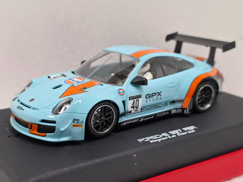 0423RCP-AW NSR Porsche 997 GT3 GPX 2020 Targa Florio, #40 - Reparto Corse for Plastic Track 1:32 Slot Car