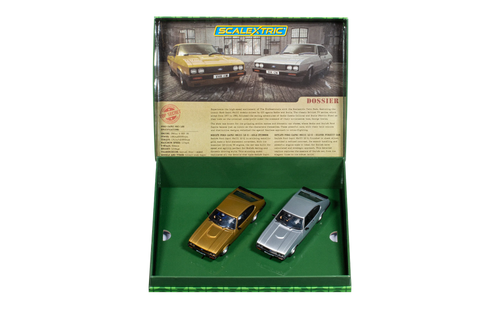 C4642 Scalextric The Professionals Ford Capri Mk III Twin Pack 1:32 Slot Car
