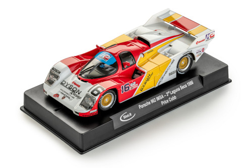 SICA25G Slot.it Porsche 962 IMSA 3rd Laguna Seca 1986, #16 1:32 Slot Car