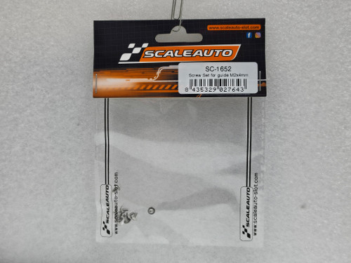 SC-1652 Scaleauto Guide Set Screws M2 x 4mm 1:32 Slot Car Part