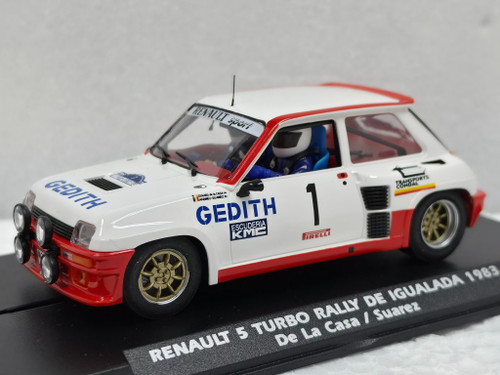 A2116 Fly Renault 5 GT Turbo Rally De Igualada 1983 Gedith, #1 1:32 Slot Car
