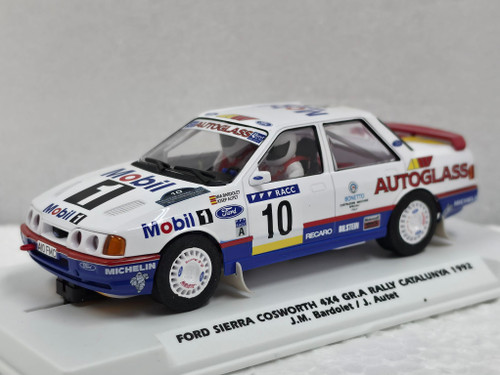 E2123 Fly Ford Sierra Cosworth 4WD Rally Catalunya 1992, #10 1:32 Slot Car