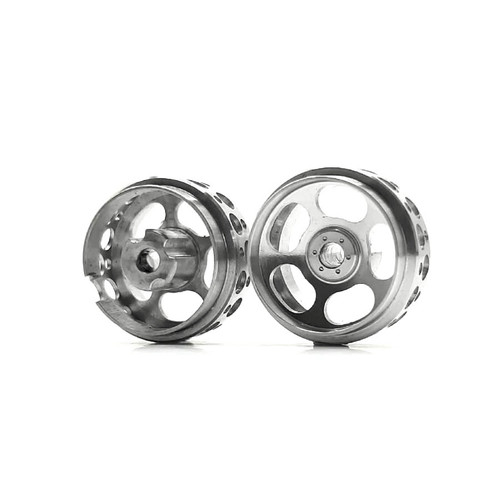 SRS09 Staffs Mag 5-Hole Magnesium Wheels 15.8 x 10mm 0.61g 1:32 Slot Car Part
