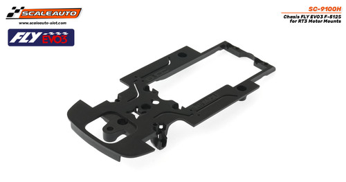 SC-9100H Scaleauto Fly EVO3 F-512S Chassis or RT3 Motor Mounts 1:32 Slot Car Part