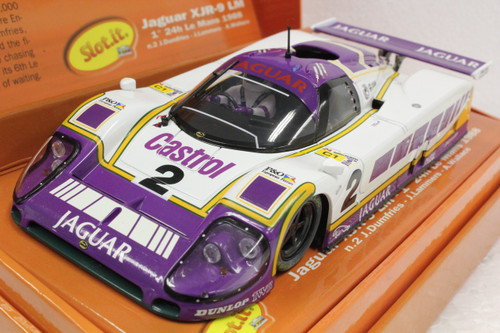 SICW03 Slot.it Jaguar XJR-9 LM - 1 24H Le Mans 1988 #2, J. Dumfires/J. Lammers/A. Wallace 1:32 Slot Car