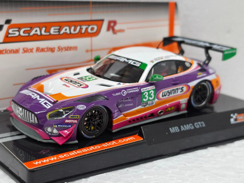 SC-6356R Scaleauto Mercedes AMG GT3 2019 IMSA GTD Wynns R-Version, #33 1:32 Slot Car