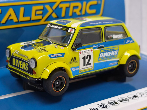 C4635 Scalextric Mini Miglia Endaf Owens, #12 1:32 Slot Car *DPR*