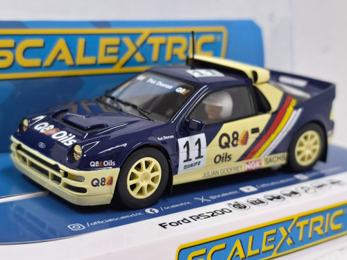 C4667 Scalextric Ford RS200 Pat Doran, #11 1:32 Slot Car *DPR*
