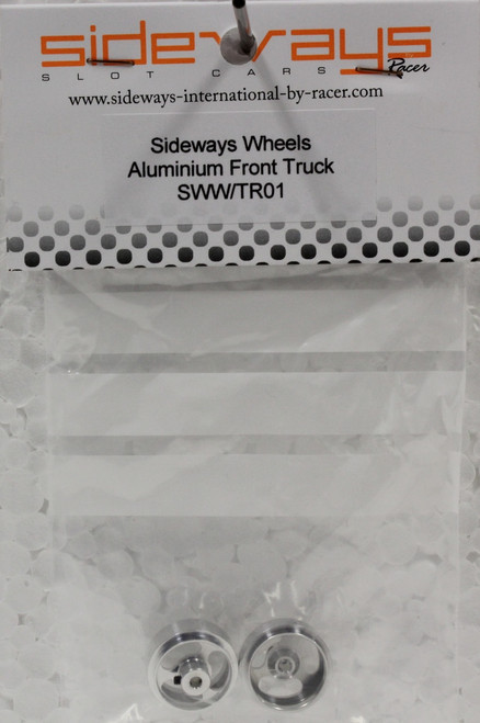 SWW/TR01 Racer Sideways Aluminum Front Wheels for Fly Trucks 1:32 Slot Car Part