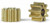 SIPI09 Slot.it 9-Tooth Brass Inline Pinion Gear 5.5mm 1:32 Slot Car Part