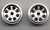 CBD1510 CB Design Stock Car Wheels 15x11mm (Silver) 1:32 Slot Car Part