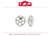 6527 NSR 27-Tooth Gear Aluminum Anglewinder 16mm Extra Light 3/32 1:32 Slot Car Part