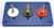 DS0100-BLU Slot Car Corner 3-Post Driver Station Kit (Blue) 1:32 Slot Car Accessory