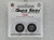 CB28Z Quick Slicks Zero Grip Tires for 15x7mm Aluminum Wheel 1:32 Slot Car Part