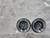 WH204436 Pioneer Grand Am Style Front or Rear Wheels Chrome 1:32 Slot Car Part