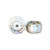 STAFFS39 Staffs BBS Style Aluminum Wheels 16.9 x 10mm Silver (2) 1:32 Slot Car Part