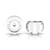STAFFS107 Staffs BBS Style Deep Dish Alloy Wheels 15.8 x 8.5mm White (2) 1:32 Slot Car Part