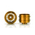 STAFFS109 Staffs BBS Style Deep Dish Alloy Wheels 15.8 x 10mm Gold (2) 1:32 Slot Car Part