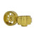 STAFFS162 Staffs Classic Deep Dish Alloy Wheels 15.8 x 8.5mm Gold (2) 1:32 Slot Car Part