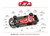 0355AW NSR McLaren 720S GT3 Gulf F1 GTR, #39 1:32 Slot Car