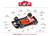 0390SW NSR Ford Gt40 MKI Le Mans 1966, #14 Shark 21,500 RPM EVO 1:32 Slot Car