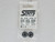 STAFFS03 Staffs 5-Spoke Aluminum Rear Wheels 15.8 x 10mm Black (2) 1:32 Slot Car Part