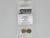 STAFFS26 Staffs Bullet-Hole Aluminum Front Wheels 15.8 x 8.5mm Gold (2) 1:32 Slot Car Part