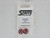 STAFFS51 Staffs 5-Spoke Aluminum Air Rear Wheels 15.8 x 10mm Red (2) 1:32 Slot Car Part