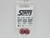 STAFFS87 Staffs Classic Aluminum Air Rear Wheels 15.8 x 10mm Red (2) 1:32 Slot Car Part