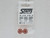 STAFFS129 Staffs 5-Spoke Aluminum Front Wheels 15.8 x 8.5mm Orange (2) 2 1:32 Slot Car Part