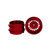 STAFFS149 Staffs BBS Deep Dish Aluminum Air Wheels 16.9 x 10mm Red (2) 1:32 Slot Car Part