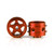 STAFFS154 Staffs 5-Spoke Aluminum Air Wheels Rear 15.8 x 10mm Red (2) 1:32 Slot Car Part