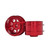 STAFFS171 Staffs Classic Deep Dish Aluminum Air Wheels 15.8x10mm Red (2) 1:32 Slot Car Part