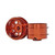 STAFFS175 Staffs Classic Deep Dish Aluminum Air Wheels 15.8x10mm Orange (2) 1:32 Slot Car Part